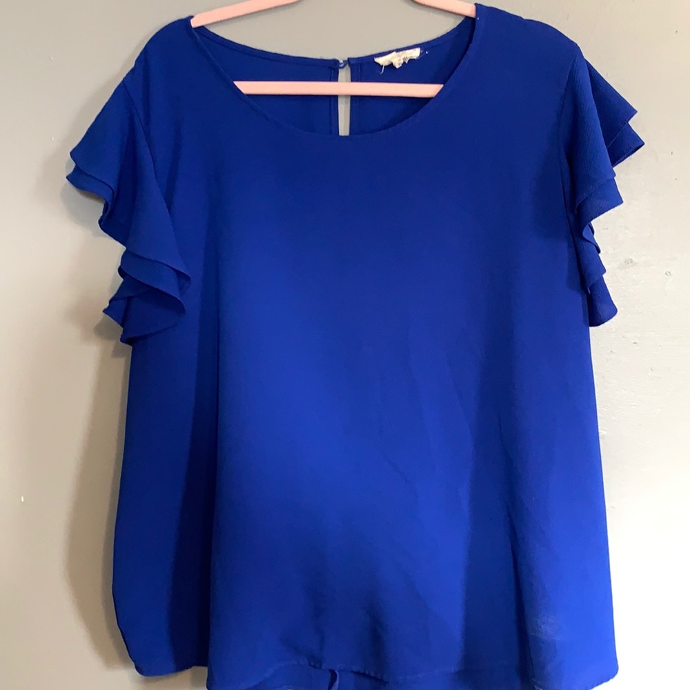 Women’s Short Sleeve Blouse - Plus Size